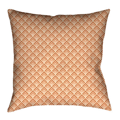 Avicia Throw Pillow Latitude Run Size Tan Color Faux Suede Pillow Cover with